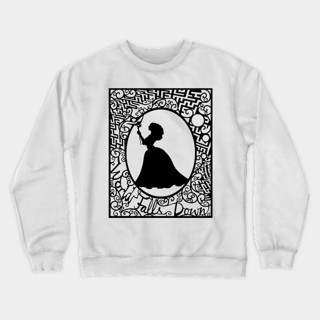 As the world Falls Down Crewneck Sweatshirt by Thedustyphoenix